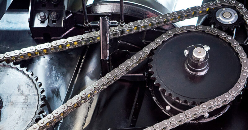 sprockets and chain